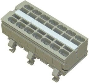 Eaton Reihenklemmenblock ZSD-RK7/SL/4PP 7x2,5qmm in Grau - Bild 1