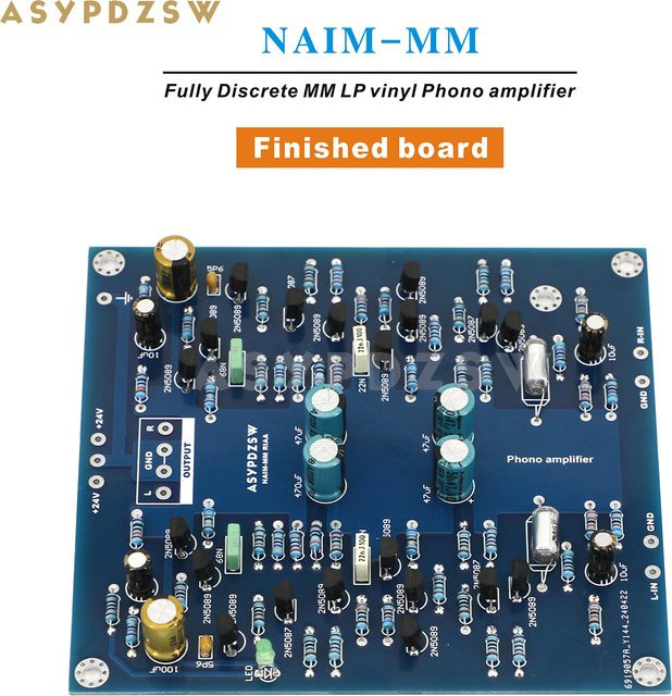 NAIM-MM LP-Vinyl-Phono-Verstärker DIY-Kit auf Basis der NAIM-Schaltung - Bild 1