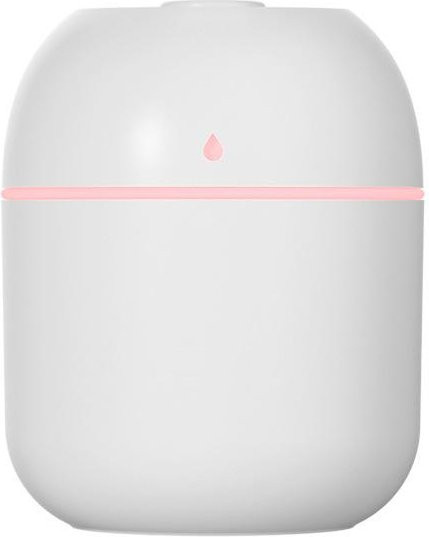 SEEQS Ultraschall-Luftbefeuchter und Aroma Diffusor für ätherische Öle, tragbar, Weiß, 220 ml - Bild 1
