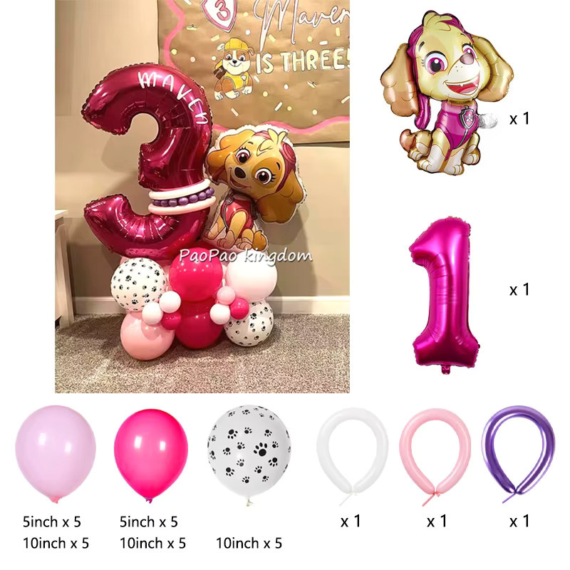 PAW Patrol digitales Ballon-Set - Bild 2