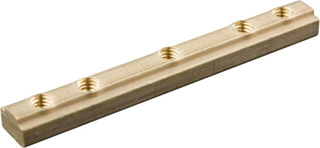 Mydeco Gardinenstangen-Verbinder aus Messing in Gold für Ø 1,6 cm und 3,2 cm, Maße: 1,1 cm x 1,1 cm - Bild 1