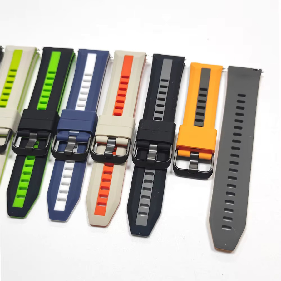 Uhrenarmband Silikon, 22 mm, für Suunto Race 2 S/Run/Ocean/Vertical/5 9 Peak Pro - Bild 2