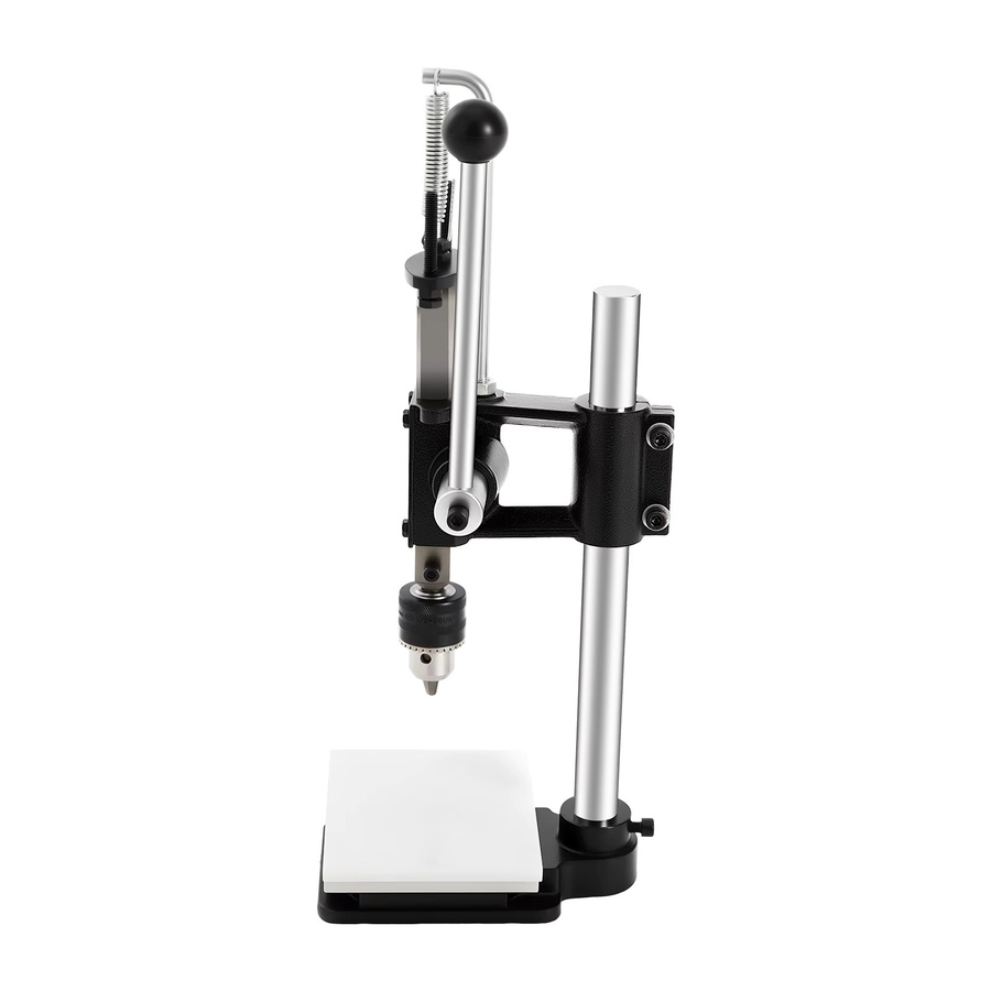 Bymaocar Manuelle Lederprägemaschine aus Gusseisen in Schwarz mit verstellbarer Höhe für DIY-Lederarbeiten - Bild 5