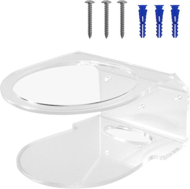 Meterk Wandhalterung für Router, kompatibel mit TP-Link Deco X20 oder Deco X60, transparent - Bild 1