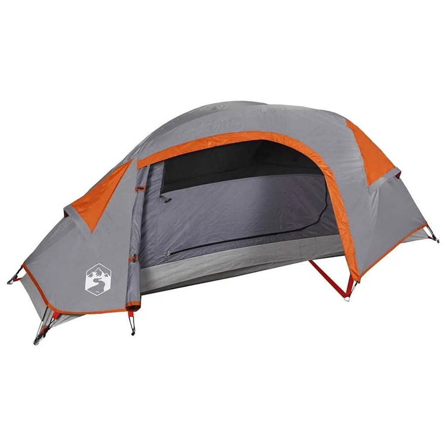 vidaXL Kuppel-Campingzelt für 1 Person in Orange, wasserdicht - Bild 2