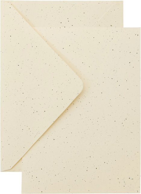 Rico Design Paper Poetry Kartenset in Elfenbein B6/B6 - Bild 1