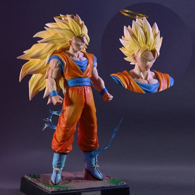 Bandai Dragon Ball Goku Super Saiyajin 3 Actionfigur, Einzelfigur - Bild 1