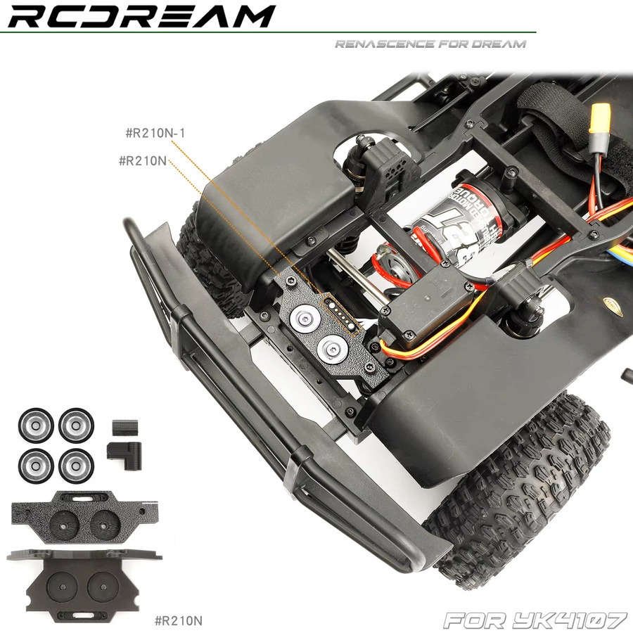 RCDream Schnellverschluss-Körperschnalle mit Magnetstange, Zubehör, Schwarz - Bild 2