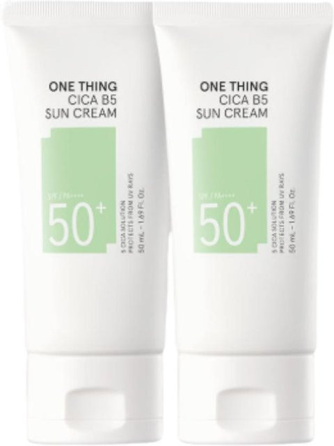 ONE THING Cica B5 Sonnencreme, LSF 50+, 50 ml, Centella Asiatica, Panthenol - Bild 1