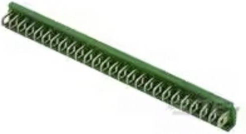 TE Connectivity Einbau-Stiftleiste Standard in Grün aus Kunststoff 5161500-7 - Bild 1