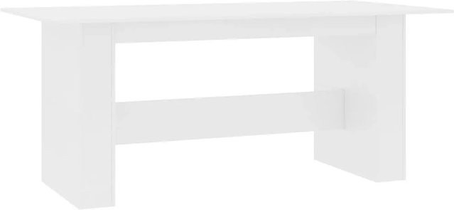 vidaXL Esstisch in Weiß aus Holzwerkstoff, rechteckig, B/T/H: 180 x 90 x 76 cm - Bild 1