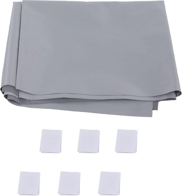Fishine Projektionsleinwand High Definition 4K Anti-Licht, faltbar und tragbar, grau, 60 Zoll - Bild 1