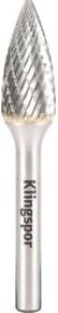 Klingspor HF 100 G Hartmetallfräser in Silber, B/T/H: 3 x 14 x 3 mm, Einfachverzahnung - Bild 1