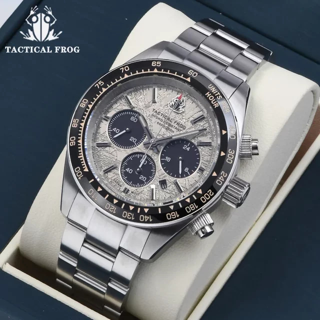 Tactical Frog Chronograph, Quarz, Edelstahl, Saphirglas, 20 ATM, Herren - Bild 1