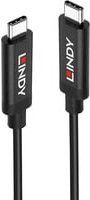 Lindy USB-C Aktivkabel USB 3.2 Gen2 Schwarz 3,0m - Bild 1