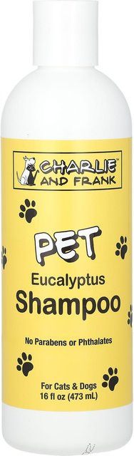 Charlie and Frank Haustiershampoo für Katzen und Hunde, Eukalyptusduft, 473 ml - Bild 1