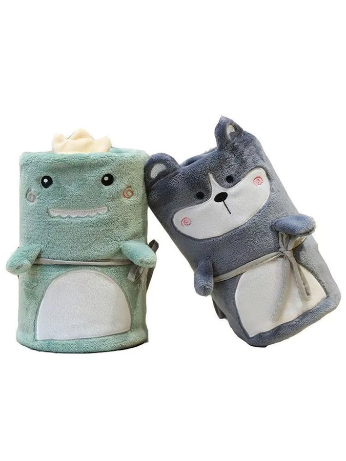 vvocci Babyfleece-Decke für Neugeborene als warme Thermo-Decke, weicher Schlafbezug für den Kinderwagen und Wickeltuch - Bild 4