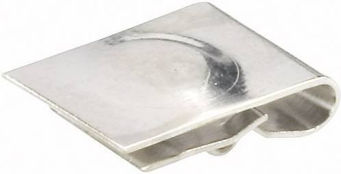 Keystone Electronics 238 Einzelkontakt für Micro (AAA), Mini (AAAA), Lady (N), 23 A, 27A Steckmontage, Silber, B: 5,94 mm x H: 8,57 mm - Bild 1
