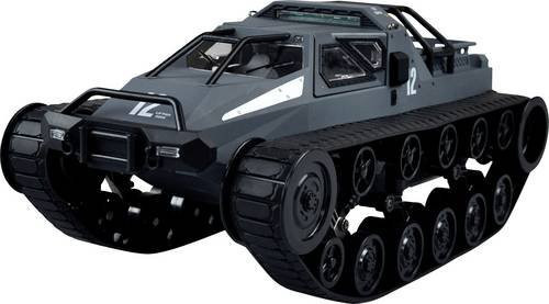 Amewi Military Police Kettenfahrzeug, RC Modellauto, Grau, Blau, 1:12, ab 14 Jahren - Bild 1
