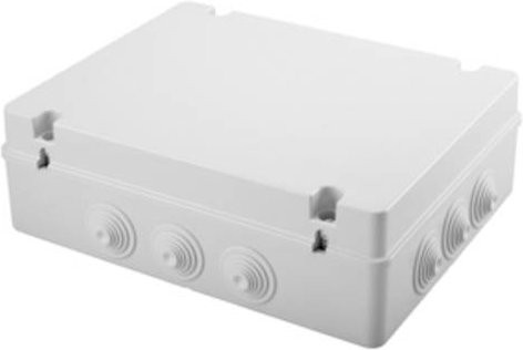 Gewiss GW44010 Abzweigkasten Weiß IP55 L: 41,45 cm, B: 33,45 cm, H: 12,8 cm - Bild 1