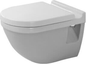 Duravit Wand-WC Starck 3 Tiefspüler in Weiß, B: 36,5 cm, T: 54 cm - Bild 1
