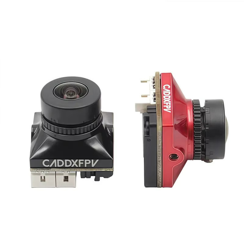Caddx Snail Flat-Head Brothers Renn-FPV-Kamera der zweiten Generation mit Nachtsichtobjektiv und 2,1-mm-Objektiv in Schwarz - Bild 3
