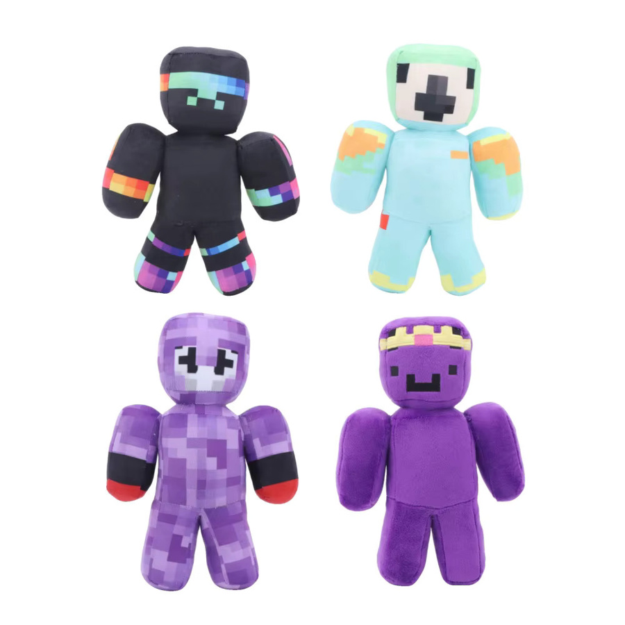 BOOKFONG Minecraft ParrotX2 Spoke ClownPierce Plüschtiere, 2-teiliges Set - Bild 2