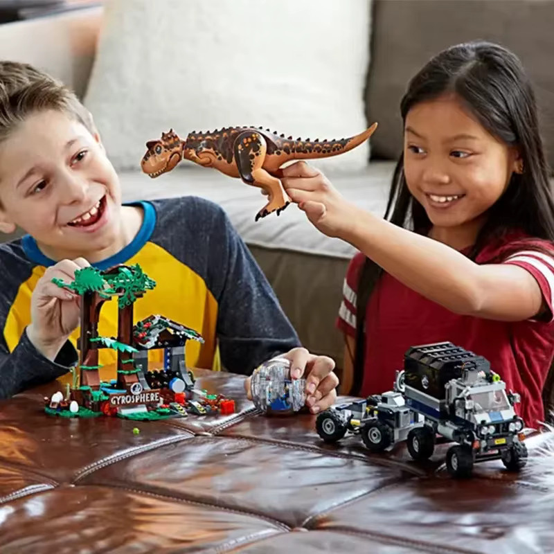 LEGO Jurassic World Carnotaurus Gyrosphere Escape, Dinosaurier, Bausteine - Bild 4