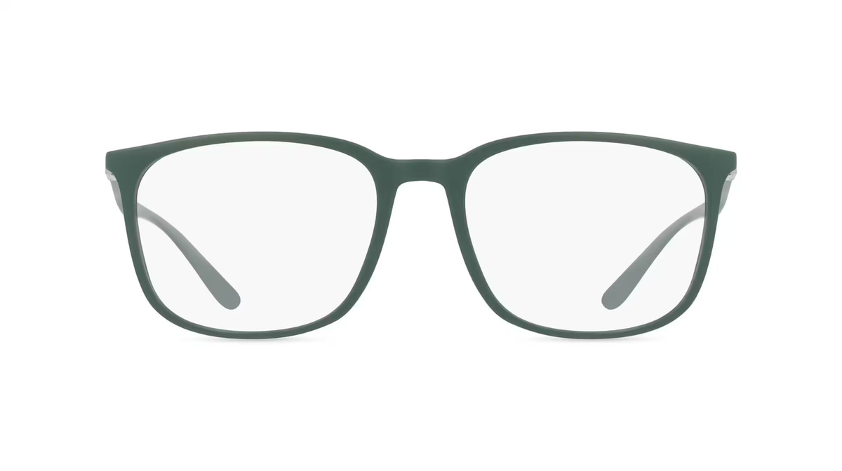 Ray-Ban RX7199 Korrektionsbrille, Vollrand, Quadratisch, Kunststoff, Unisex, grün - Bild 1