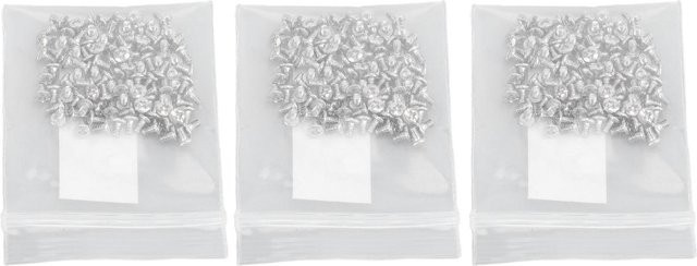 Koogeelife Reparaturset Brillenschrauben Metall, 300 Stück, grau, silber - Bild 1