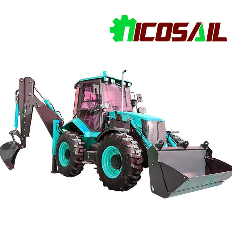 Mini-Traktor Baggerlader Radlader von nicosail - Bild 1