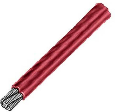 Siemens 3SE7910-2AA Stahlseil rot kunststoffbeschichtet - Bild 1