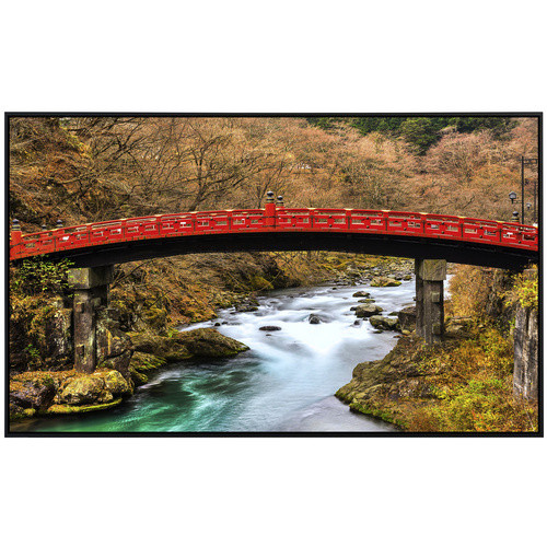papermoon EcoHeat Infrarotheizung Nikko Heilige Shinkyo Brücke mit Matt-Effekt in Bunt, App-Steuerung und Überhitzungsschutz, B/H/T: 120 x 60 x 60 cm - Bild 2
