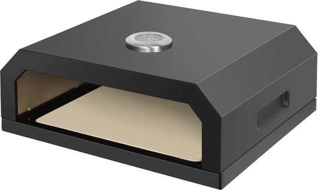 El Fuego Pizzaaufsatz AY0375 Schwarz B/T/H: 40 x 15,2 x 35 cm - Bild 1