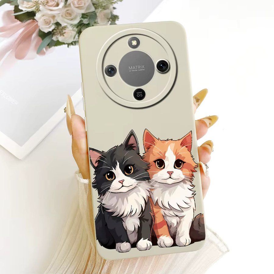 Nette Cartoon Handyhülle aus weichem TPU für Honor X9d, Honor Magic 8 Lite und Honor X70, Mehrfarbig - Bild 4