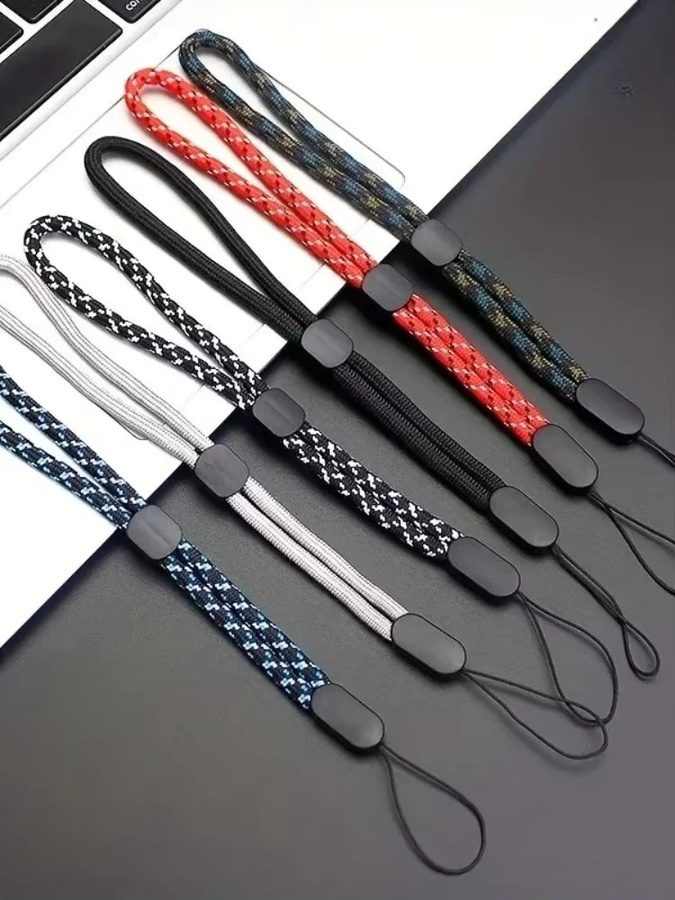 10er Set Universal Verstellbares Handgelenk Lanyard für Smartphone, USB und Walkie Talkie in Rot - Bild 6