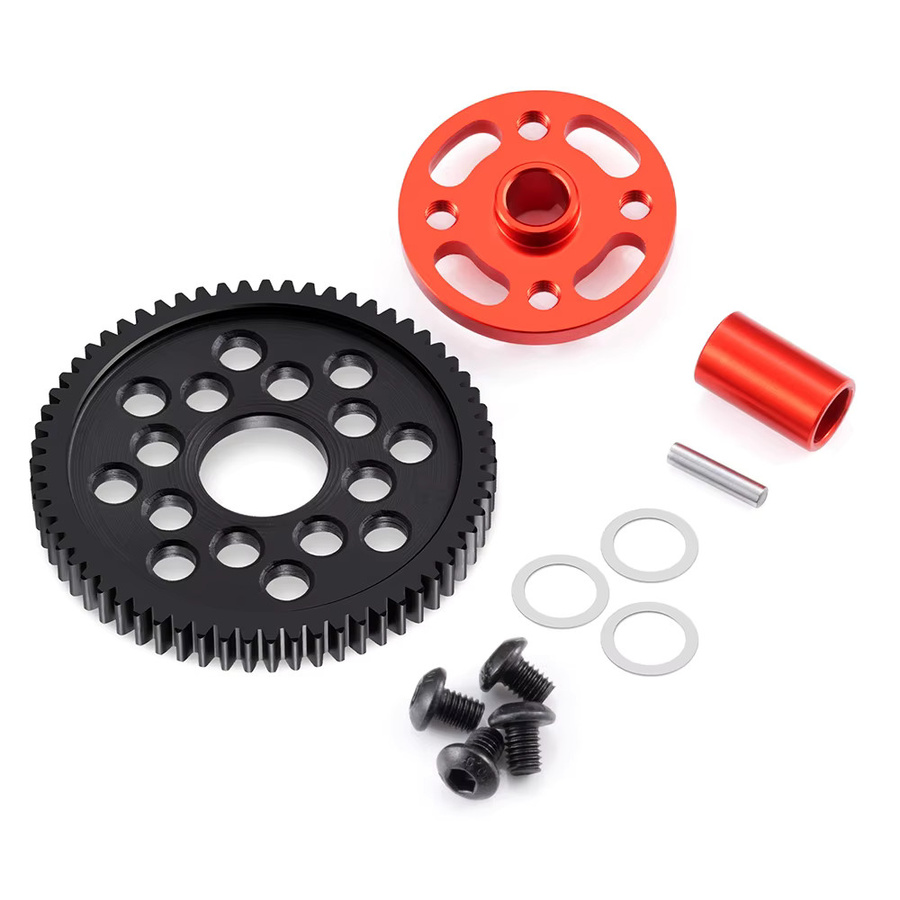 YEAHRUN Hauptgetriebe Kit Set, Zubehör, Metall, für Tamiya TT02 1/10 RC Drift Auto - Bild 3