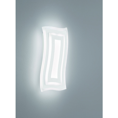 Fischer & Honsel LED Wandleuchte Gorden in Weiß aus Metall und Acryl, B/T/H: 22,0 x 5,5 x 22,0 cm - Bild 3