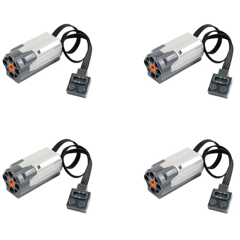 Stemedu 8883 M Hochgeschwindigkeits-Elektromotor für Bausteine mit 600 U/min in Grau - Bild 4