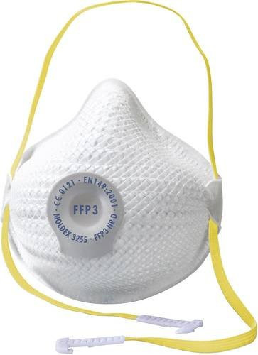 Moldex Atemschutzmaske AIR 325501 FFP3 NR D mit Ausatemventil, faltbar, Weiß, Größe S/M - Bild 1