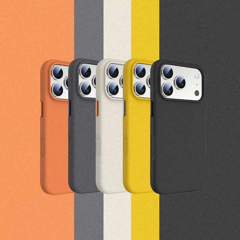 Yierfa Magnetische Schlanke Handyhülle für iPhone 17 Pro Max und iPhone 16 aus mattem PC mit weichen Kanten in Schwarz oder Weiß - Bild 2