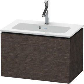 Duravit Waschtischunterschrank Compact L-Cube, wandhängend, 1 Auszug, B: 62 cm, T: 39,1 cm - Bild 1