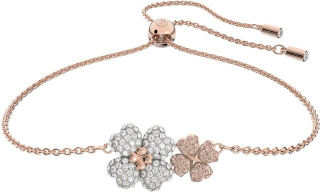 Swarovski Armband Latisha, Blume, Roségold, Kristall, Damen - Bild 1