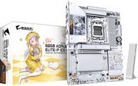 Gigabyte B850 AORUS ELITE-P ICE Mainboard AM5 DDR5 White mit Wi-Fi, Bluetooth und Ethernet/LAN - Bild 1