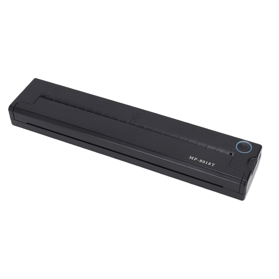 Tragbarer kabelloser Bluetooth Thermodrucker von aimo in Schwarz für Transferpapier, Breite: 210 mm, Höhe: 218 mm - Bild 2