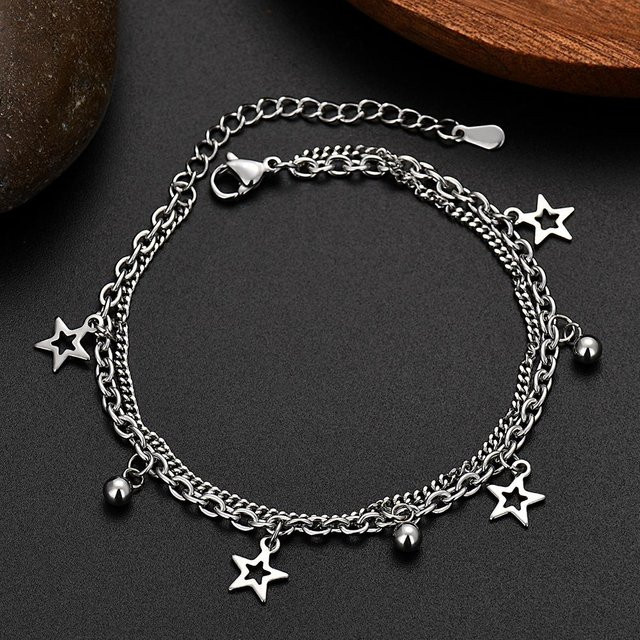 YIRAN Jewelry Kettenarmband, 750 Gold, Schwarz, Damen - Bild 1