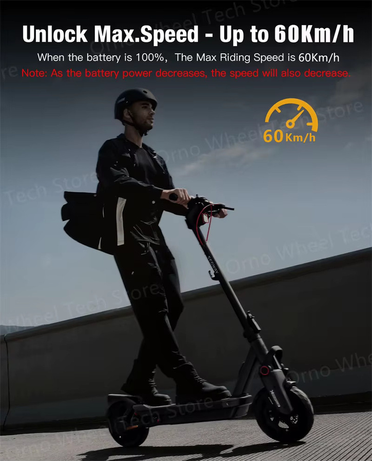 Ninebot by Segway Entsperrungs-Geschwindigkeitsmodul für Max G3, G3E, G3D Elektroroller in Schwarz für Geschwindigkeiten bis zu 60 km/h - Bild 2