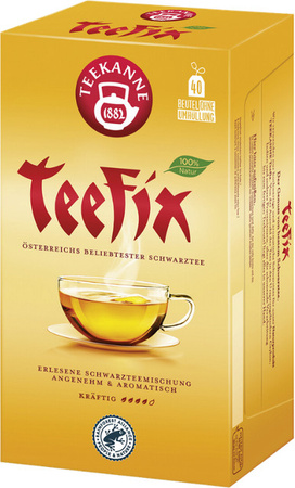 Teekanne Schwarztee, Teebeutel, 40 Beutel