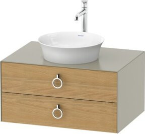 Duravit Waschtischunterschrank White Tulip in White, B/T: 80 x 55 cm - Bild 1