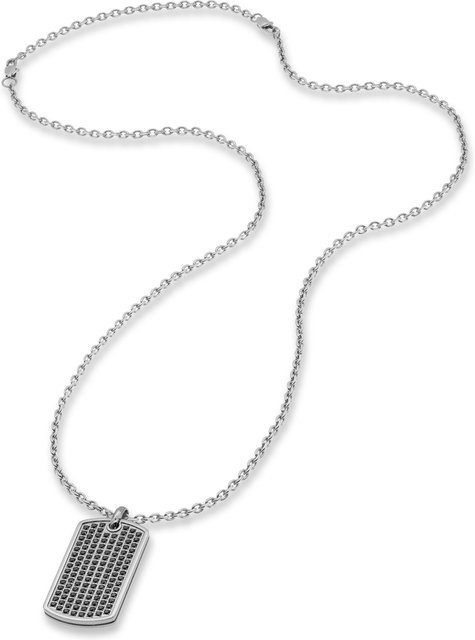 Save Brave Halskette Edelstahl, Schwarz, Herren - Bild 1